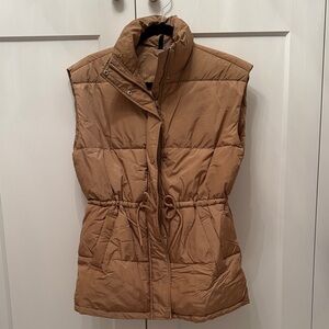 H&M Brown Puffer Vest